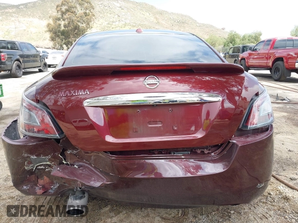2012 Nissan Maxima 3.5 SV with VIN 1N4AA5AP9CC821049, listed as a IAAI auction lot 42110060 with 172,818 mi miles. Bid and sale history available at carsss.com. Image 6.