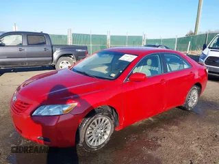 2008 Toyota Camry LE with VIN 4T1BE46KX8U230025, listed as a IAAI auction lot 41667587 with 105,799 mi miles. Bid and sale history available at carsss.com. Image 2.