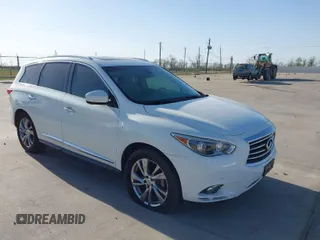 2014 Infiniti QX60 with VIN 5N1AL0MN4EC505252, listed as a IAAI auction lot 41847167 with 137,469 mi miles. Bid and sale history available at carsss.com. Image 1.