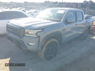 2023 Nissan Frontier Pro-4X with VIN 1N6ED1EK7PN604374, listed as a IAAI auction lot 41828936 with 60,452 mi miles and . Bid and sale history available at DreamBid. Image 2.