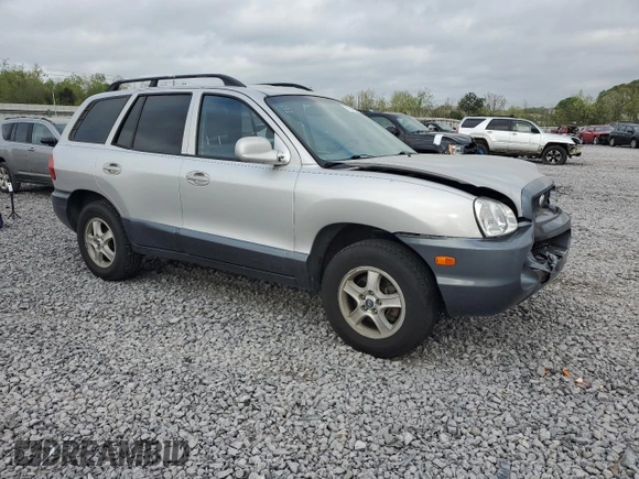 2004 Hyundai Santa Fe GLS with VIN KM8SC13D64U616106, listed as a Copart auction lot 51991985 with 167,170 mi miles and Salvage Title. Bid and sale history available at carsss.com. Image 4.