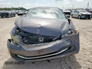 2015 Honda Civic LX with VIN 2HGFB2F54FH547491, listed as a Copart auction lot 57785885 with 161,682 mi miles and Salvage title. Bid and sale history available at DreamBid. Image 5.