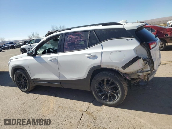 2023 GMC Terrain SLT with VIN 3GKALVEG4PL154145, listed as a Copart auction lot 89008375 with 55,445 mi miles and Salvage Title. Bid and sale history available at carsss.com. Image 2.