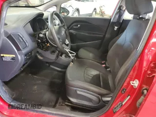 2017 Kia Rio LX with VIN KNADM4A34H6035510, listed as a Copart auction lot 63038054 with 52,837 mi miles and Salvage Title. Bid and sale history available at carsss.com. Image 7.