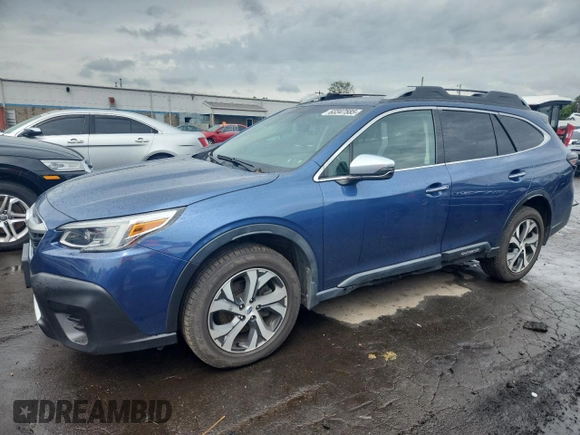2021 Subaru Outback Touring XT with VIN 4S4BTGPD5M3101827, listed as a Copart auction lot 63347585 with 60,834 mi miles and Salvage title. Bid and sale history available at DreamBid. Image 1.