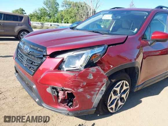 2023 Subaru Forester Premium with VIN JF2SKAEC0PH460025, listed as a IAAI auction lot 42774474 with 15,677 mi miles and . Bid and sale history available at DreamBid. Image 6.