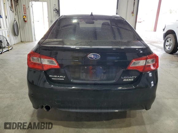 2016 Subaru Legacy Limited with VIN 4S3BNAN61G3002510, listed as a Copart auction lot 67901814 with 88,857 mi miles and Salvage title. Bid and sale history available at DreamBid. Image 6.
