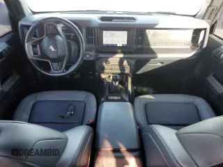 2023 Ford Bronco with VIN 1FMDE5DH8PLA85996, listed as a Copart auction lot 44072945 with 41,789 mi miles and Salvage Title. Bid and sale history available at DreamBid. Image 8.