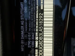 2020 Mercedes-Benz S-Class S 560 with VIN WDDUG8DB3LA518292, listed as a Copart auction lot 71921084 with 0 mi miles and Salvage Title. Bid and sale history available at carsss.com. Image 13.