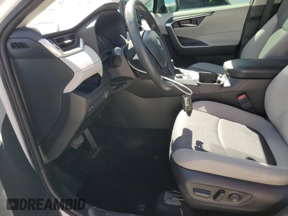 2021 Toyota RAV4 Hybrid XLE with VIN JTMRWRFV6MD559354, listed as a Copart auction lot 50803455 with 56,604 mi miles and Salvage Title. Bid and sale history available at carsss.com. Image 7.