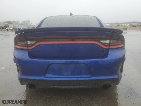 2021 Dodge Charger SRT Hellcat Redeye Widebody with VIN 2C3CDXL9XMH649508, listed as a Copart auction lot 82648834 with 8,849 mi miles and Salvage Title. Bid and sale history available at carsss.com. Image 6.