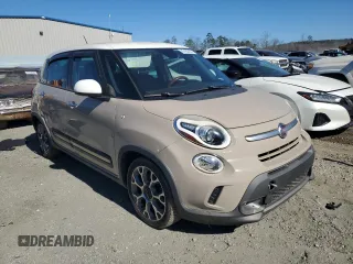 2014 FIAT 500L Trekking with VIN ZFBCFADHXEZ014320, listed as a Copart auction lot 47402435 with Not Provided miles and Clean Title. Bid and sale history available at DreamBid. Image 4.