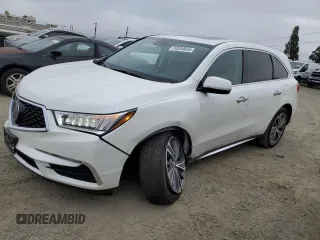 2019 Acura MDX Technology with VIN 5J8YD4H50KL003207, listed as a Copart auction lot 53204645 with 48,476 mi miles and Salvage title. Bid and sale history available at DreamBid. Image 1.
