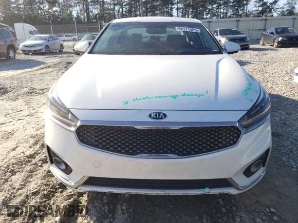 2017 Kia Cadenza Limited with VIN KNALC4J15H5080328, listed as a Copart auction lot 88173485 with 127,292 mi miles and Salvage Title. Bid and sale history available at carsss.com. Image 5.