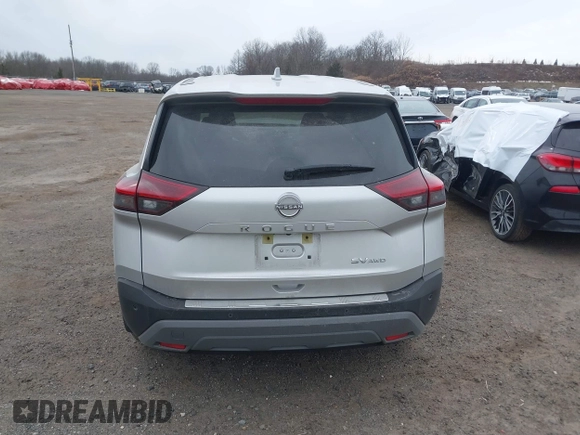 2023 Nissan Rogue SV with VIN JN8BT3BB6PW496370, listed as a IAAI auction lot 41661943 with 8,928 mi miles. Bid and sale history available at carsss.com. Image 16.