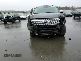 2019 Ford Expedition Platinum with VIN 1FMJU1MT7KEA23974, listed as a Copart auction lot 53355755 with 81,916 mi miles and Salvage title. Bid and sale history available at DreamBid. Image 15.