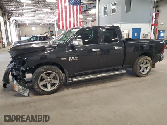 2018 Ram 1500 Express with VIN 1C6RR7FT6JS138629, listed as a Copart auction lot 58243755 with 78,984 mi miles and Salvage title. Bid and sale history available at DreamBid. Image 1.