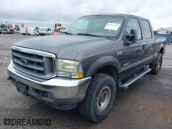 2004 Ford F-250 XL with VIN 1FTNW21P54EC53951, listed as a IAAI auction lot 41787791 with 131,915 mi miles and . Bid and sale history available at DreamBid. Image 2.