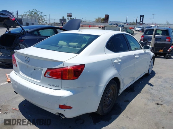2010 Lexus IS 250 with VIN JTHBF5C25A5124737, listed as a IAAI auction lot 42636954 with Not provided miles and . Bid and sale history available at DreamBid. Image 4.