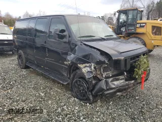 2008 Ford Econoline Passenger XL with VIN 1FBNE31L58DB44511, listed as a Copart auction lot 83866334 with 183,890 mi miles and Salvage Title. Bid and sale history available at carsss.com. Image 4.