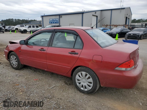 2006 Mitsubishi Lancer ES with VIN JA3AJ26E36U069684, listed as a Copart auction lot 83273724 with 78,985 mi miles and Salvage Title. Bid and sale history available at carsss.com. Image 2.
