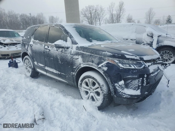 2020 Land Rover Discovery Sport S with VIN SALCJ2FX8LH879692, listed as a Copart auction lot 88804355 with 59,526 mi miles and Non Repairable. Bid and sale history available at carsss.com. Image 4.