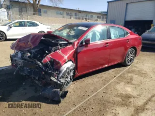 2016 Lexus ES with VIN 58ABK1GG8GU031662, listed as a Copart auction lot 47103715 with Not Provided miles and Salvage Title. Bid and sale history available at carsss.com. Image 1.