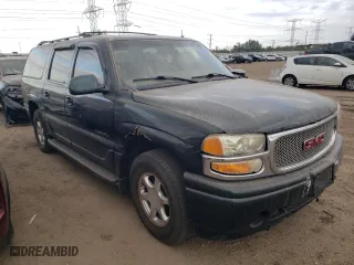2002 GMC Yukon XL Denali with VIN 1GKFK66U62J143375, listed as a Copart auction lot 72934244 with 0 mi miles and Salvage Title. Bid and sale history available at carsss.com. Image 4.