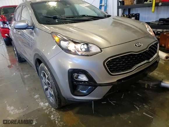 2020 Kia Sportage LX with VIN KNDPMCACXL7661673, listed as a Copart auction lot 83959814 with 86,987 mi miles and Salvage Title. Bid and sale history available at carsss.com. Image 14.
