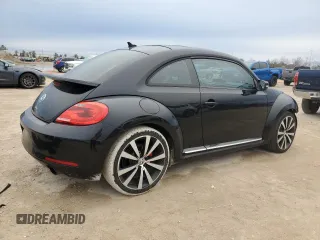 2012 Volkswagen Beetle 2.0T Turbo w/Sun/Sound with VIN 3VWV67ATXCM645050, listed as a Copart auction lot 45746555 with 152,935 mi miles and Salvage Title. Bid and sale history available at carsss.com. Image 3.
