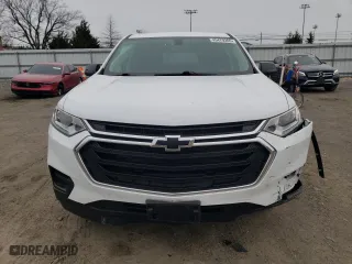 2021 Chevrolet Traverse LS with VIN 1GNEVFKW2MJ179547, listed as a Copart auction lot 45479365 with 43,459 mi miles and Salvage Title. Bid and sale history available at carsss.com. Image 5.