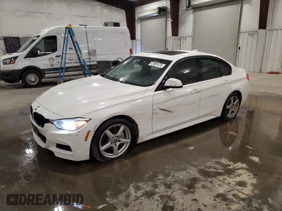 2013 BMW 3 Series ActiveHybrid 3 with VIN WBA3F9C57DF483770, listed as a Copart auction lot 47087475 with 115,576 mi miles and Salvage Title. Bid and sale history available at carsss.com. Image 1.