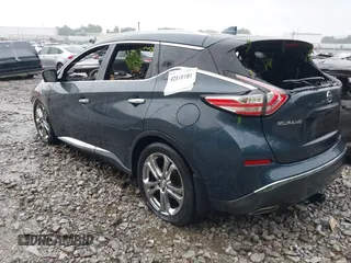 2017 Nissan Murano S with VIN 5N1AZ2MG2HN187958, listed as a IAAI auction lot 42110101 with Not Provided miles and . Bid and sale history available at carsss.com. Image 3.