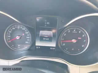 2018 Mercedes-Benz GLC with VIN WDC0G4KB0JV096681, listed as a IAAI auction lot 41744660 with 99,149 mi miles. Bid and sale history available at carsss.com. Image 7.