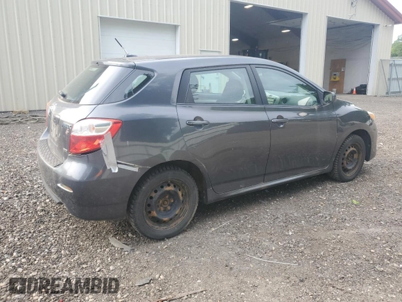 2009 Toyota Matrix S with VIN 2T1LE40E19C010671, listed as a Copart auction lot 63379915 with 184,291 mi miles and Clean title. Bid and sale history available at DreamBid. Image 3.