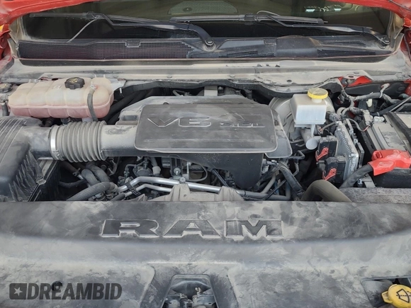 2022 Ram 1500 Big Horn with VIN 1C6RRFFG8NN179006, listed as a IAAI auction lot 42564786 with 92,912 mi miles and . Bid and sale history available at DreamBid. Image 4.