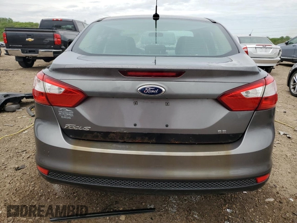 2013 Ford Focus SE с VIN 1FADP3F2XDL126674, выставлен на аукционе Copart как лот 57043615 с пробегом 126 313 миль миль и Списание • Salvage title. История ставок и продаж доступна на DreamBid. Изображение 6.
