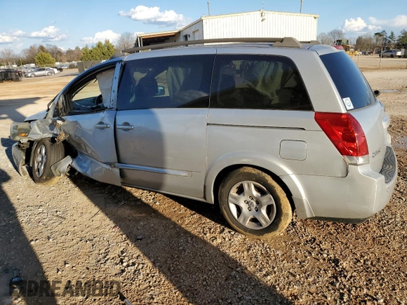 2006 Nissan Quest S Special Edition with VIN 5N1BV28UX6N111160, listed as a Copart auction lot 58099114 with 0 mi miles and Salvage Title. Bid and sale history available at carsss.com. Image 2.
