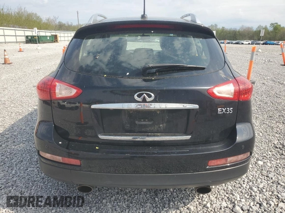 2011 Infiniti EX Journey with VIN JN1AJ0HR9BM854567, listed as a Copart auction lot 55018855 with 129,039 mi miles and Salvage title. Bid and sale history available at DreamBid. Image 6.