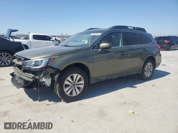 2018 Subaru Outback Premium with VIN 4S4BSACC3J3226527, listed as a Copart auction lot 48375335 with 112,644 mi miles and Salvage title. Bid and sale history available at DreamBid. Image 1.