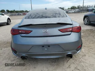 2017 Infiniti Q60 Premium with VIN JN1EV7EK4HM363368, listed as a Copart auction lot 63076615 with 77,198 mi miles and Salvage title. Bid and sale history available at DreamBid. Image 6.