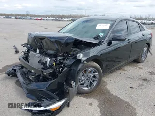 2024 Hyundai Elantra SEL with VIN KMHLM4DGXRU704580, listed as a IAAI auction lot 41729227 with 12,394 mi miles. Bid and sale history available at carsss.com. Image 2.