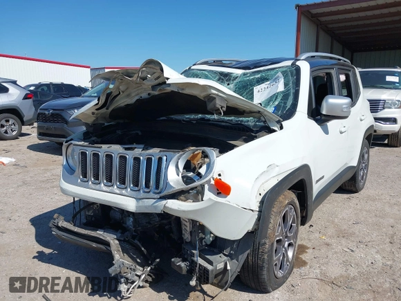 2017 Jeep Renegade Limited with VIN ZACCJADB8HPE98918, listed as a IAAI auction lot 42242652 with 138,389 mi miles and . Bid and sale history available at DreamBid. Image 17.