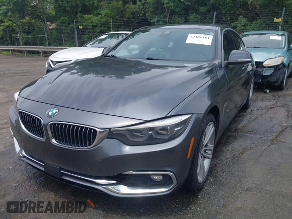 2019 BMW 4 Series 440i xDrive with VIN WBA4J7C5XKBM75920, listed as a IAAI auction lot 42481184 with 101,887 mi miles and . Bid and sale history available at DreamBid. Image 2.