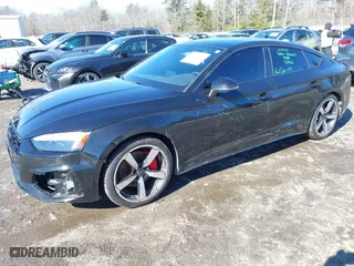 2024 Audi A5 Sportback S line Premium Plus with VIN WAUFACF56RA040390, listed as a IAAI auction lot 41683233 with 27,560 mi miles. Bid and sale history available at carsss.com. Image 20.