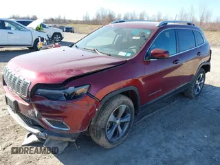 2020 Jeep Cherokee Limited with VIN 1C4PJMDNXLD555396, listed as a IAAI auction lot 41839372 with 36,078 mi miles. Bid and sale history available at carsss.com. Image 17.