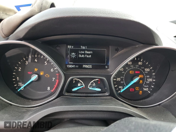2017 Ford Escape SE with VIN 1FMCU0GD9HUE38669, listed as a Copart auction lot 47475085 with 159,041 mi miles and Salvage Title. Bid and sale history available at carsss.com. Image 9.