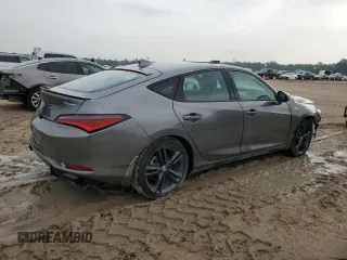 2024 Acura Integra w/A-Spec Technology Package with VIN 19UDE4H65RA026718, listed as a Copart auction lot 54775195 with 5,077 mi miles and Salvage Title. Bid and sale history available at carsss.com. Image 3.