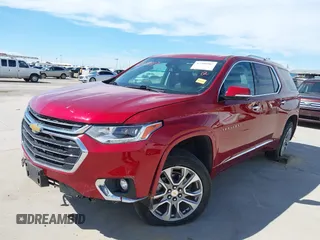 2020 Chevrolet Traverse Premier with VIN 1GNERKKW0LJ225601, listed as a IAAI auction lot 42308987 with 48,796 mi miles and . Bid and sale history available at DreamBid. Image 21.