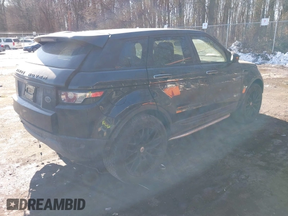 2015 Land Rover Range Rover Evoque Prestige with VIN SALVV2BG1FH960301, listed as a IAAI auction lot 41415373 with 112,960 mi miles and . Bid and sale history available at DreamBid. Image 4.